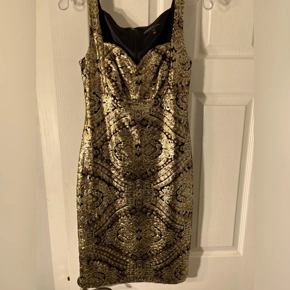 David Meister | Dresses | David Meister Sequin Cocktail Dress Nwot Size 4 |  Poshmark